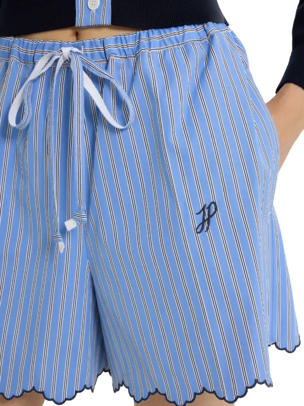 Patou ストライプ ショートパンツ | ブルー | FARFETCH JP Patou ストライプ ショートパンツ | ブルー | FARFETCH JP