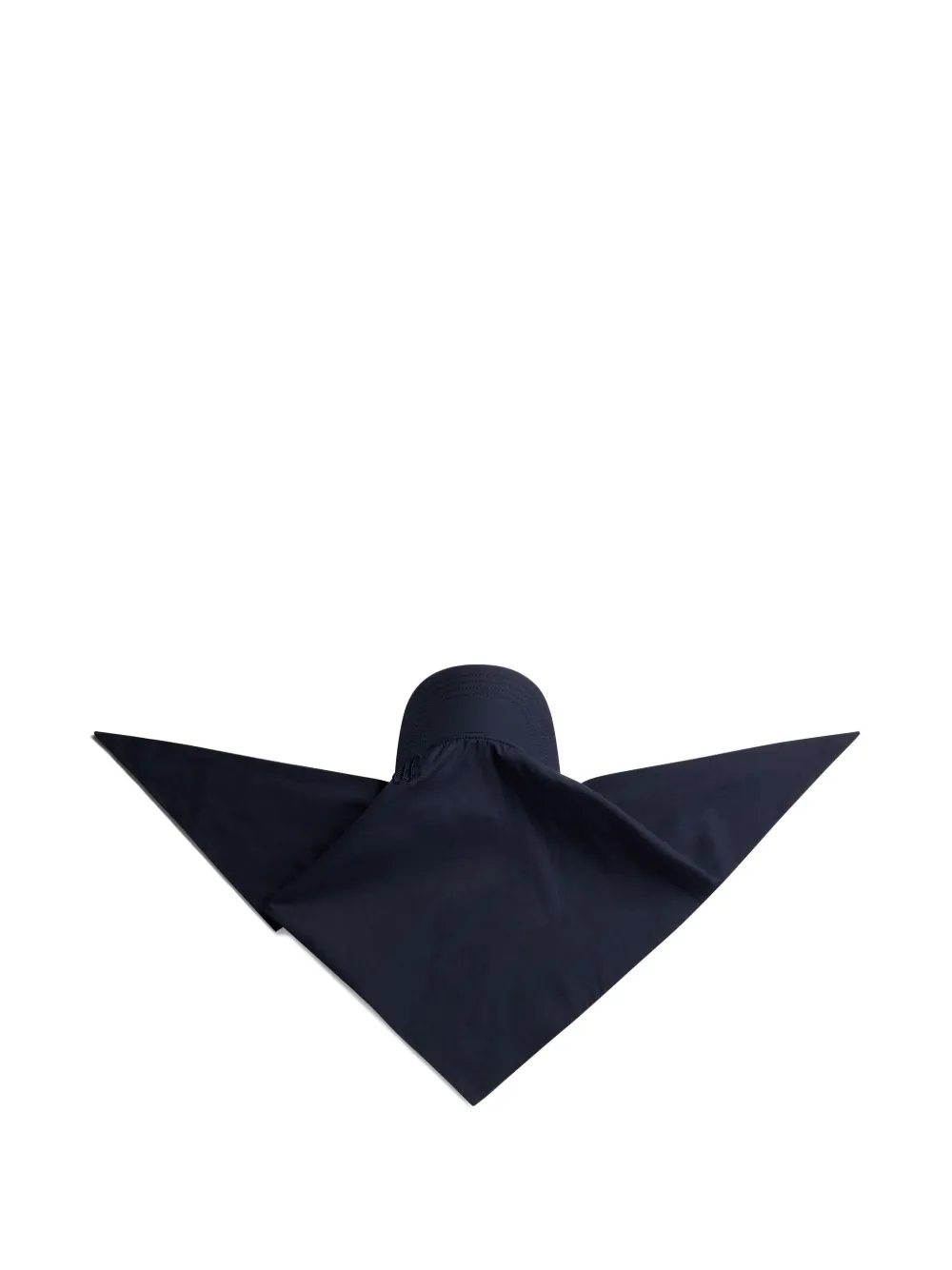 Patou Katoenen pet met sjaal Blauw