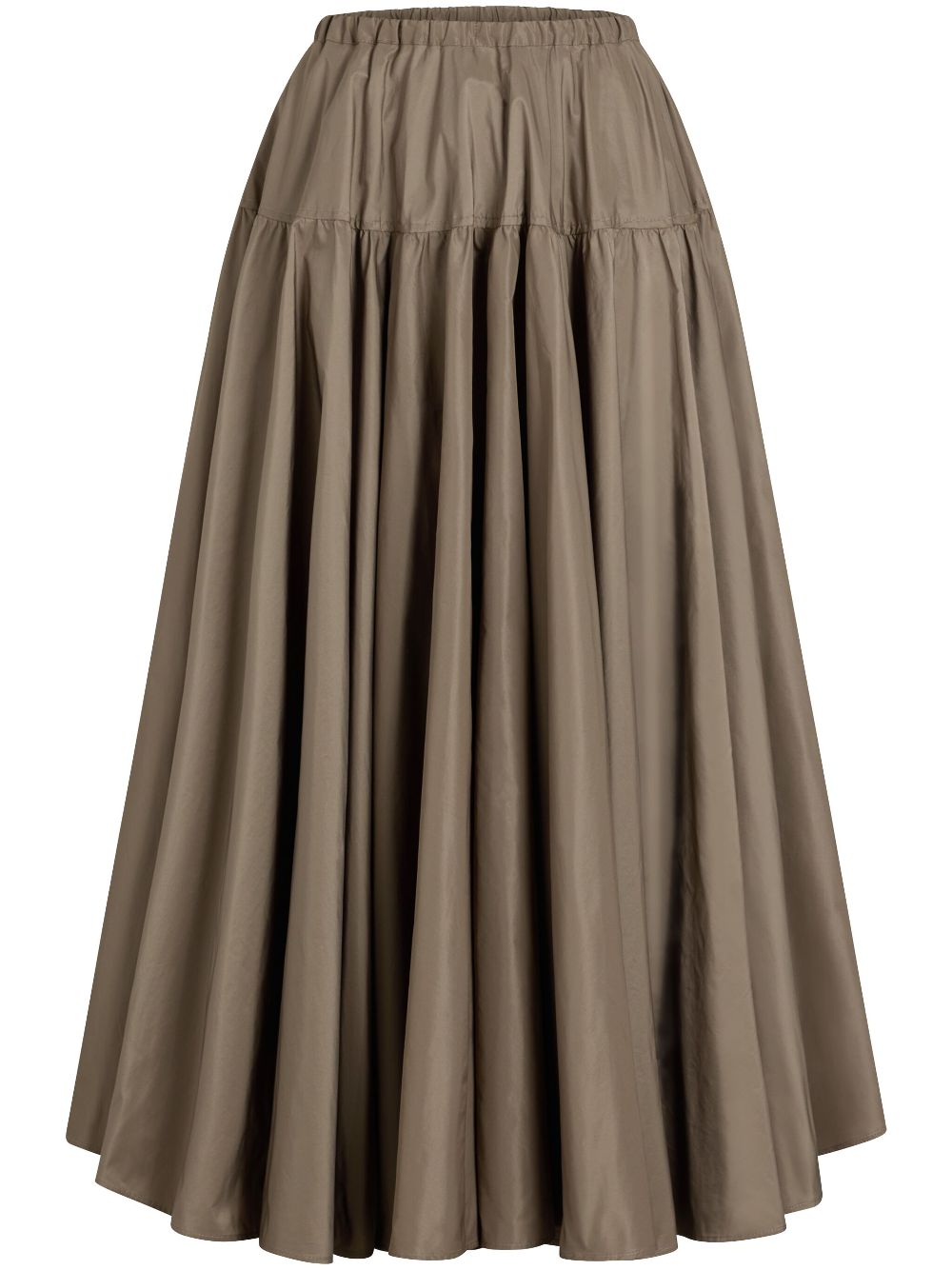 faille maxi skirt