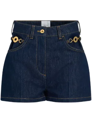 ショートパンツ PATOU Women Shorts  Burmudas 24ATR0380003 999B Black Patou | Lang geschnittene Shorts aus nachhaltiger Wollmischung