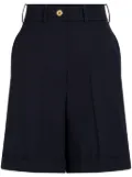 Patou twill bermuda shorts - Black