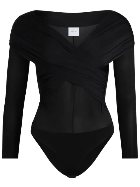 Patou wrap bodysuit