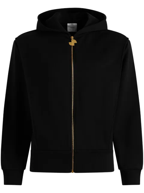 Patou zip-up organic cotton hoodie