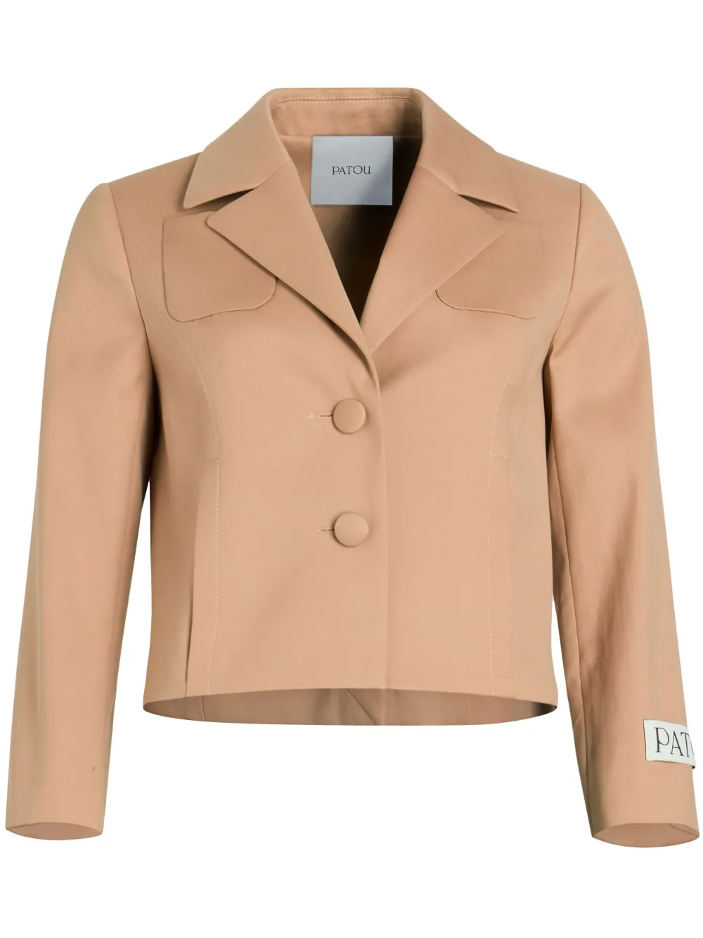 cropped blazer