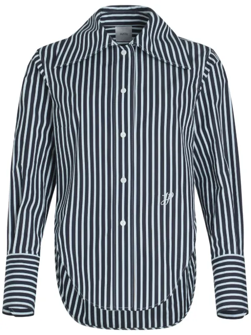 Chemise en coton biologique à rayures - Patou - Modalova