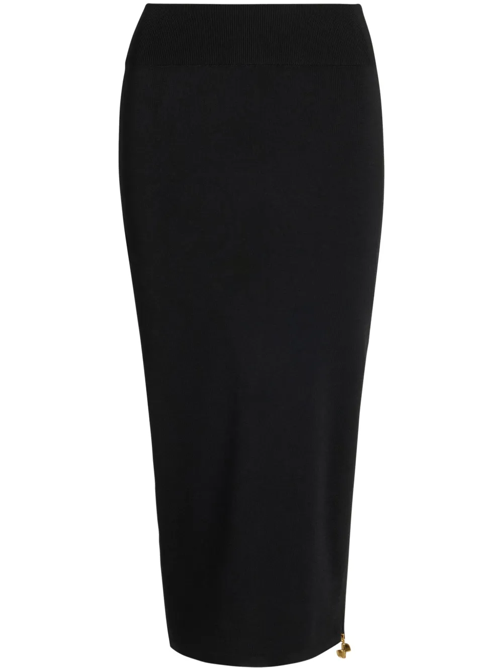 PATOU DECORATIVE-ZIP MIDI SKIRT