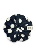 Patou Volume faille scrunchie - Blue