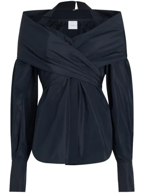Patou wrap blouse