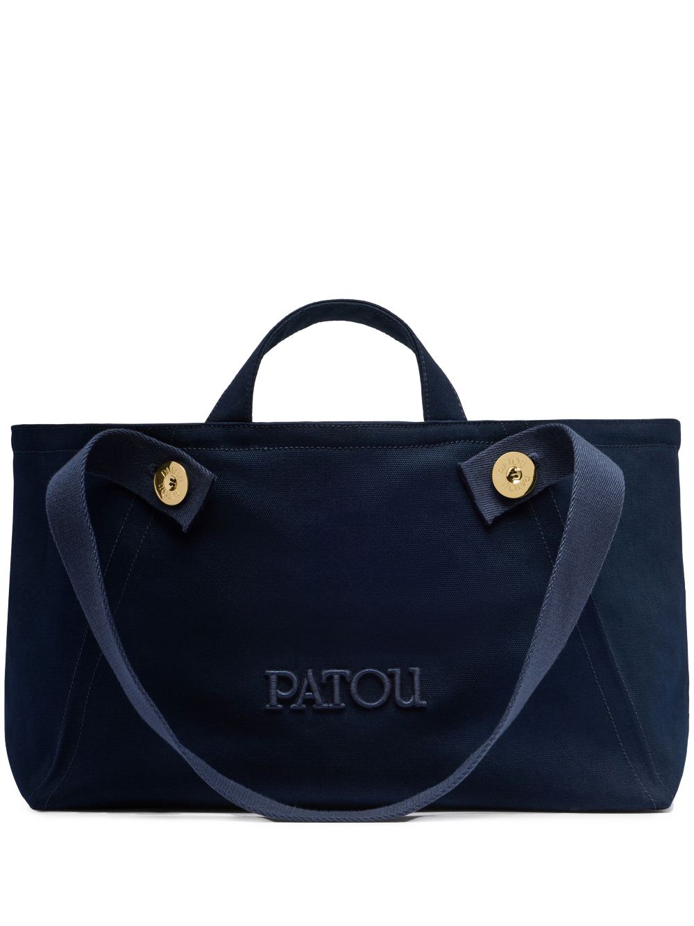 Patou large Patou Trapeze tote bag - Blue