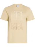 Patou logo-print T-shirt - Yellow
