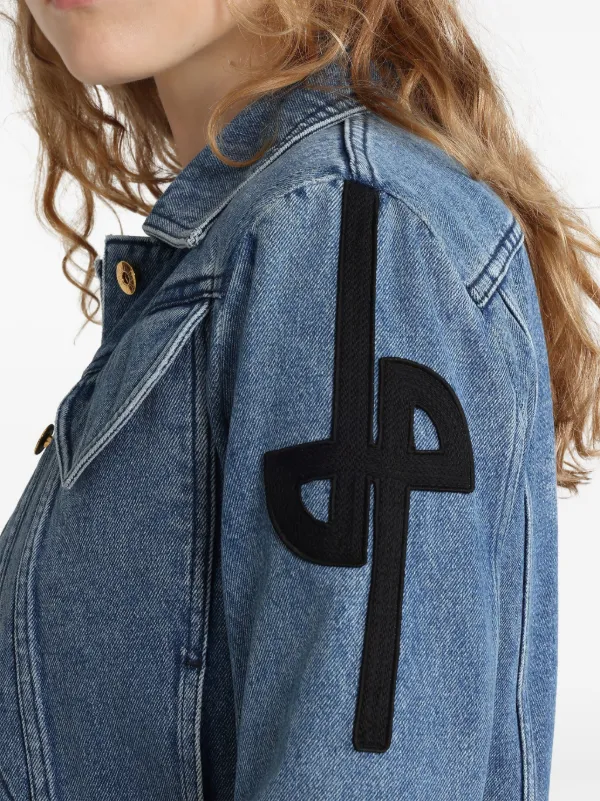 Patou Iconic デニムジャケット | ブルー | FARFETCH JP