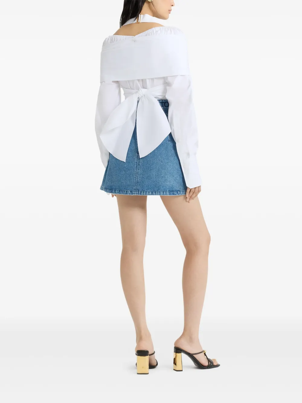 Patou Wikkelblouse Wit