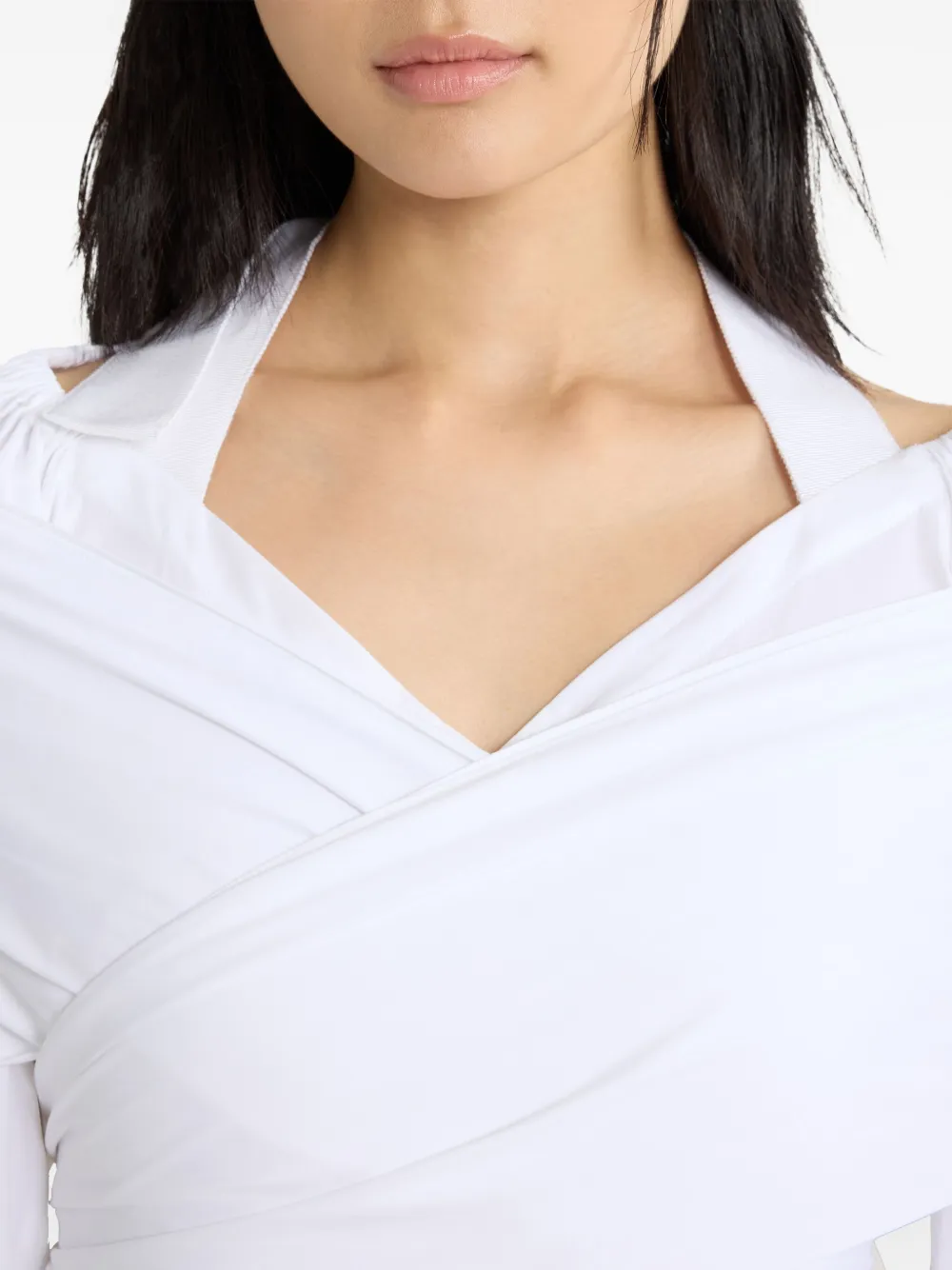 Patou Wikkelblouse Wit