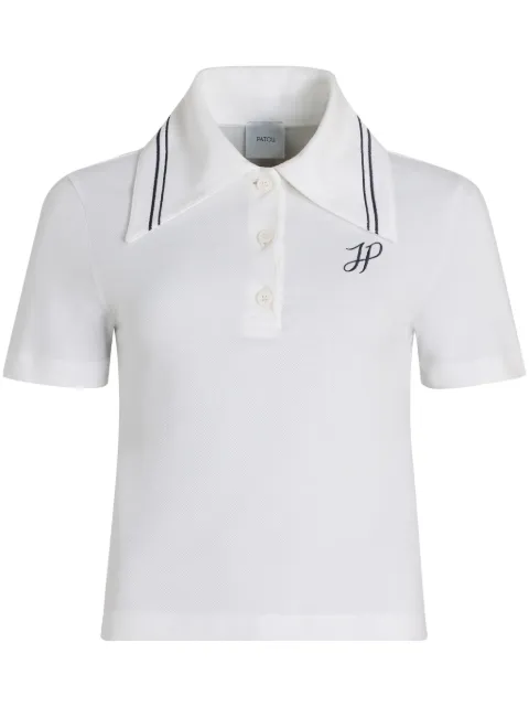 Patou logo-embroidered polo shirt