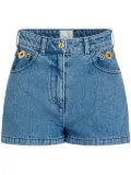 Patou denim mini shorts - Blue