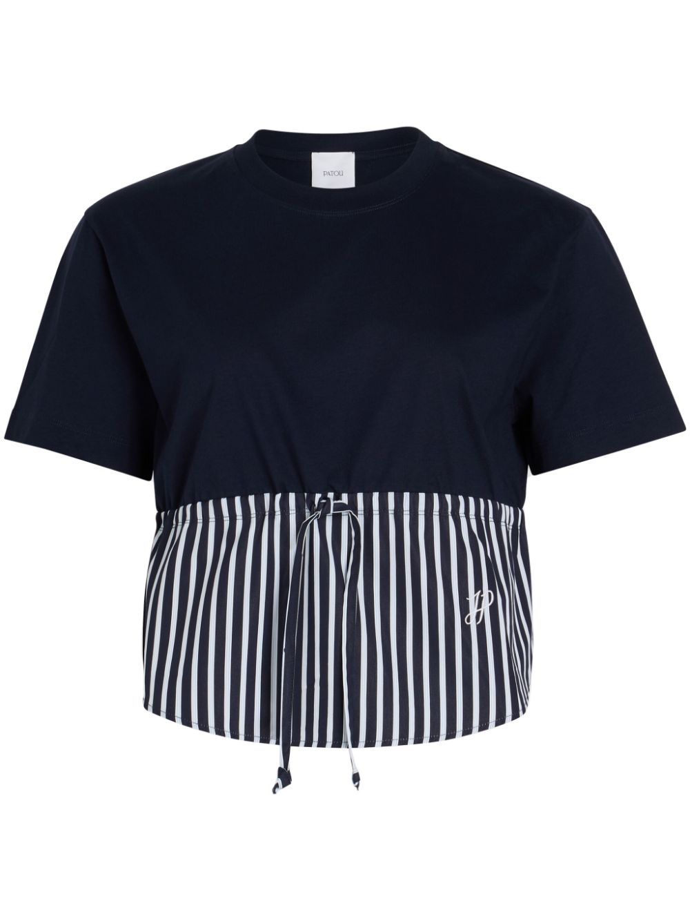 panelled T-shirt