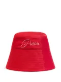 Patou logo-embroidered bucket hat