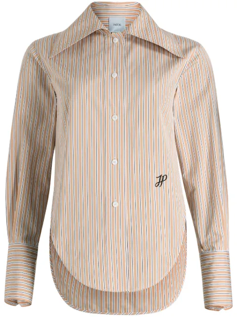 Patou Popeline-Hemd mit Print
