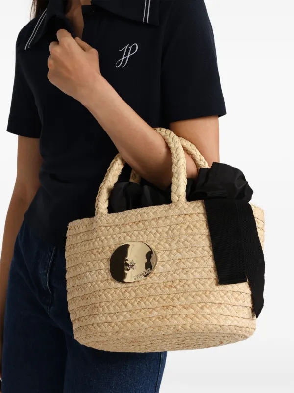 本物の Patou Iconic ラフィア バッグ | ニュートラル | FARFETCH JP バッグ