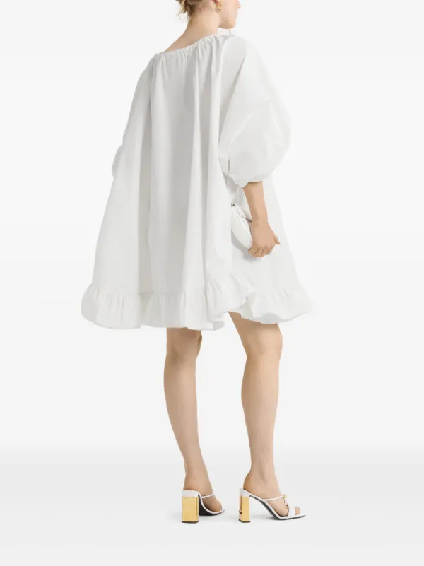 【関税&送料込】Patou Ruffle Hem Dress Patou | Ruffle hem dress in recycled faille
