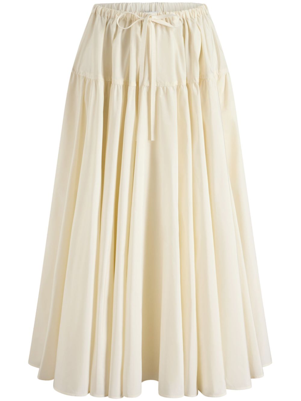 faille maxi skirt