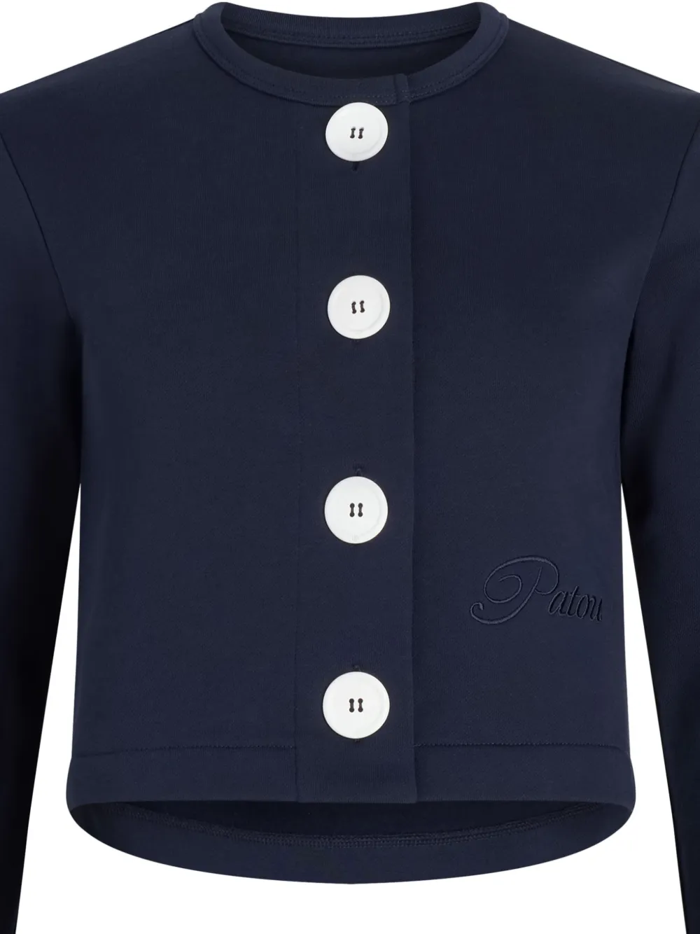 Patou Button-down vest - Blauw