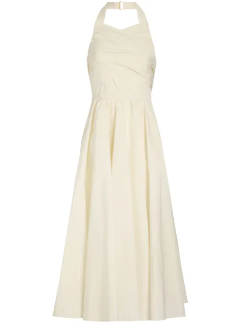 Robe longue en faille à dos-nu - Patou - Modalova