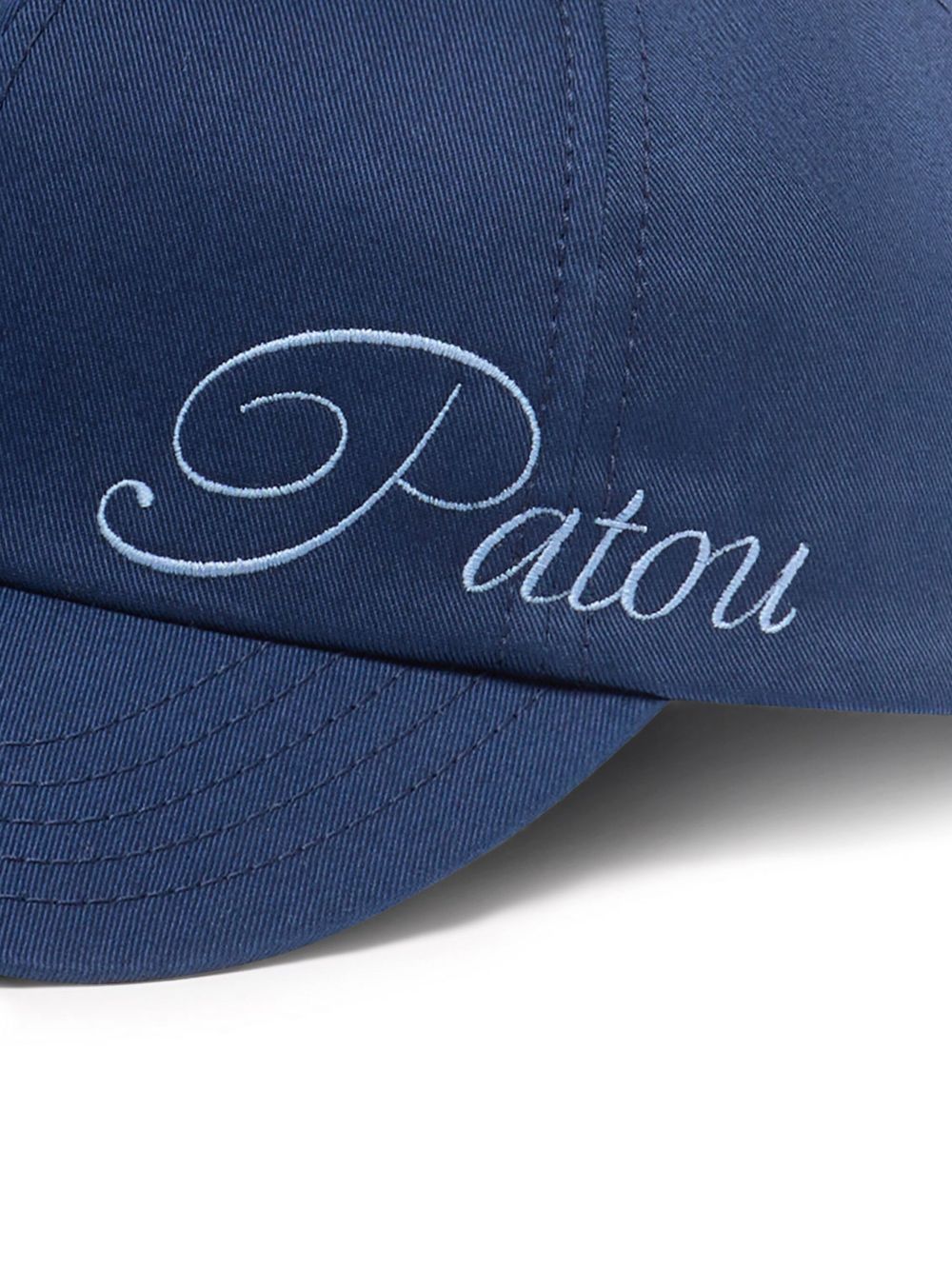 Patou Pet met geborduurd logo - Blauw