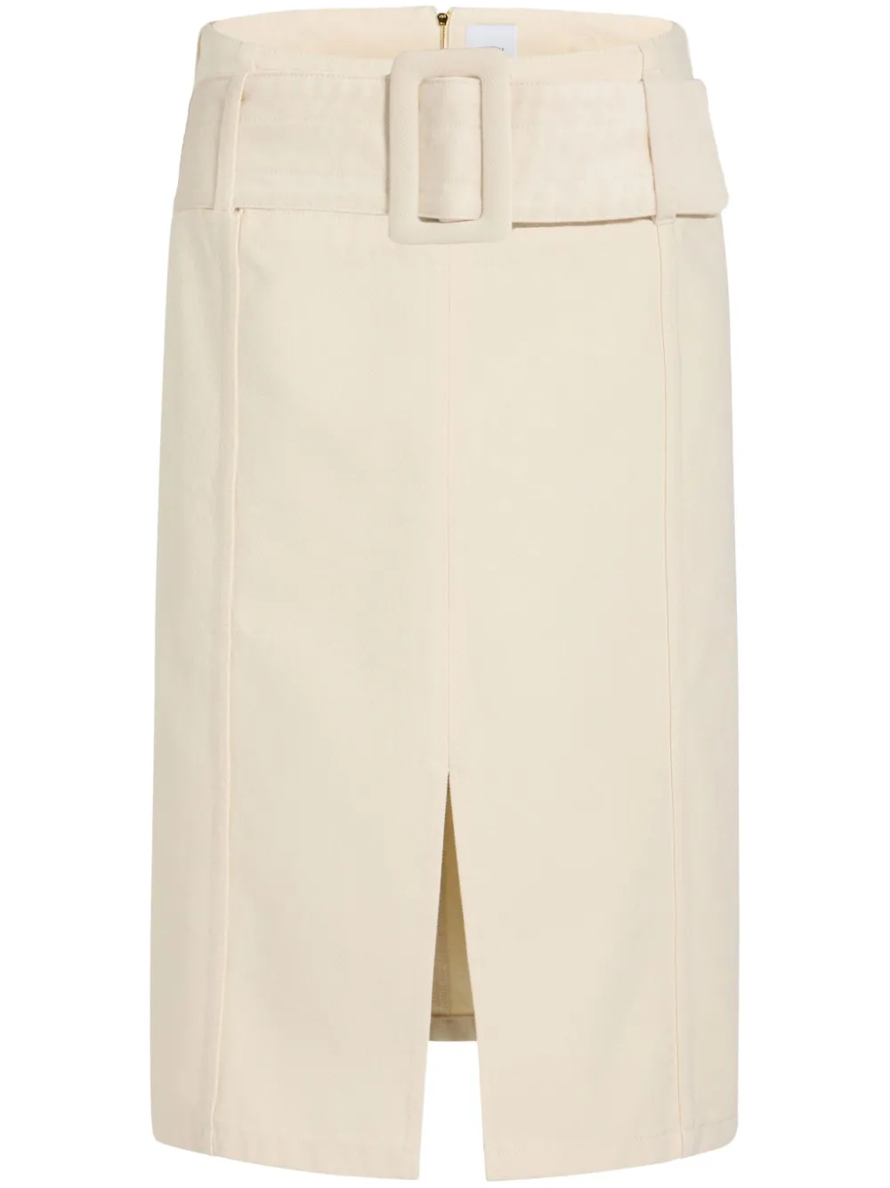 Patou Saia jeans midi com cinto | Neutro | Image 1