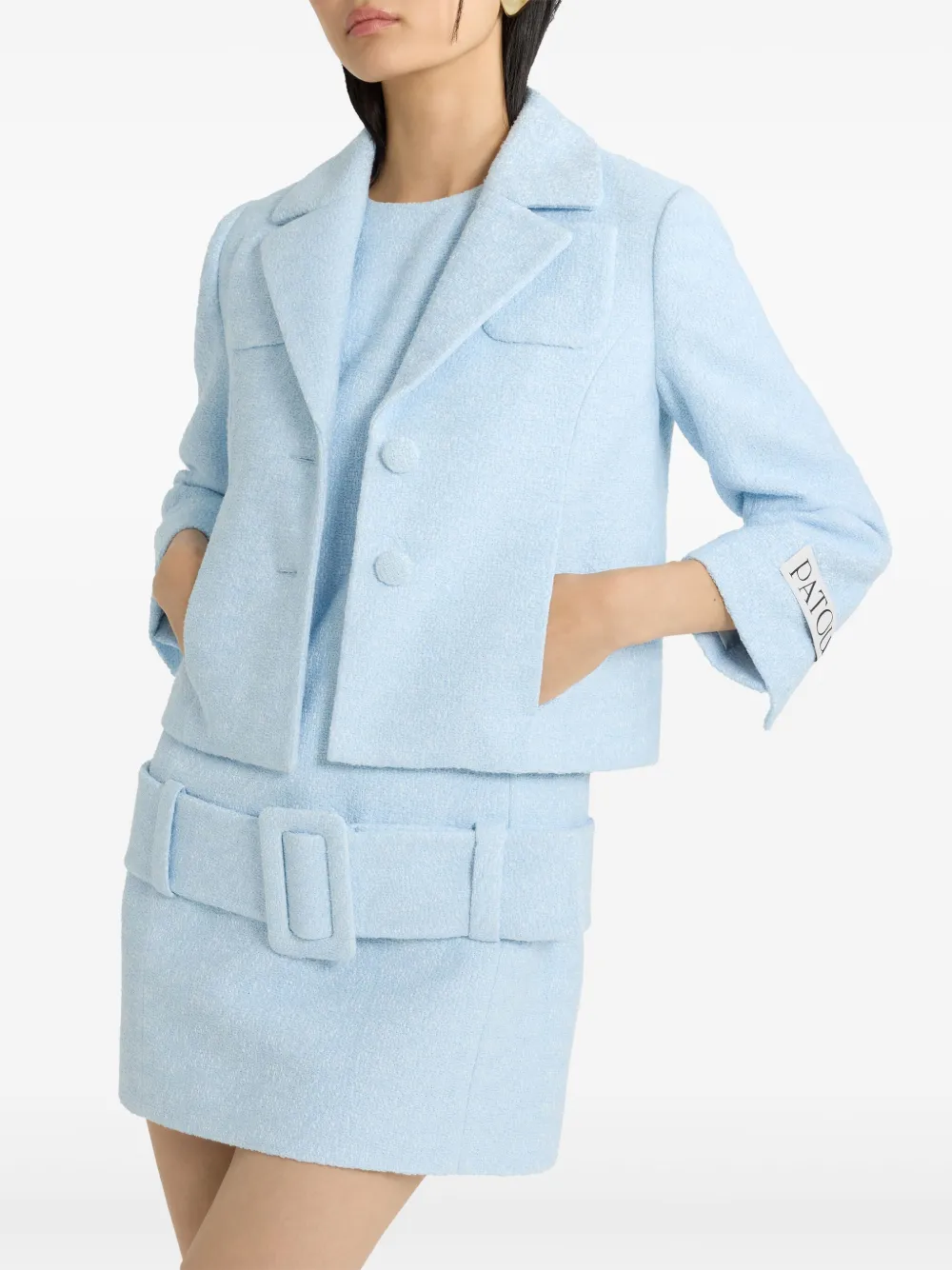 Patou Cropped jack Blauw