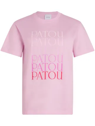 Patou ロゴ Tシャツ ピンク新品未使用 Patou ロゴ Tシャツ | ピンク | FARFETCH JP