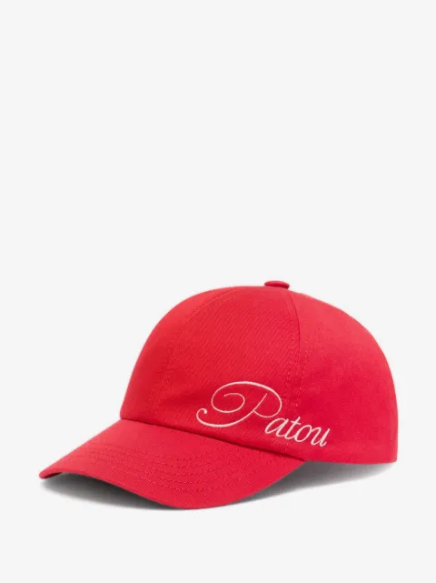 Patou logo-embroidered cap