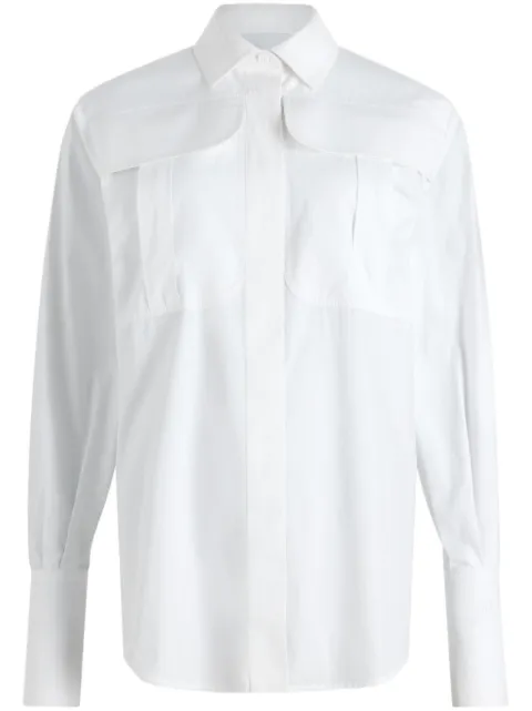 Patou camisa Safari de popelina