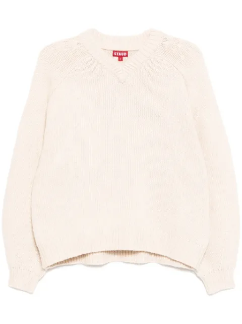STAUD V-neck jumper