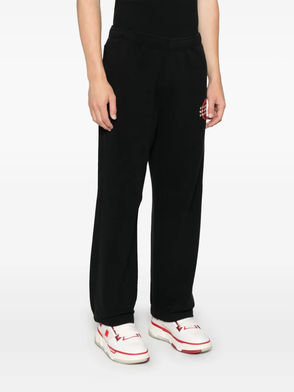 MM6 Maison Margiela Year of the Snake trainingsbroek Zwart