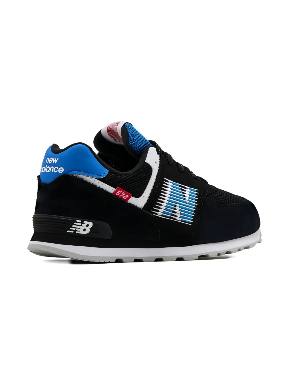 New Balance Kids 574 "Speed Black Cobalt" sneakers