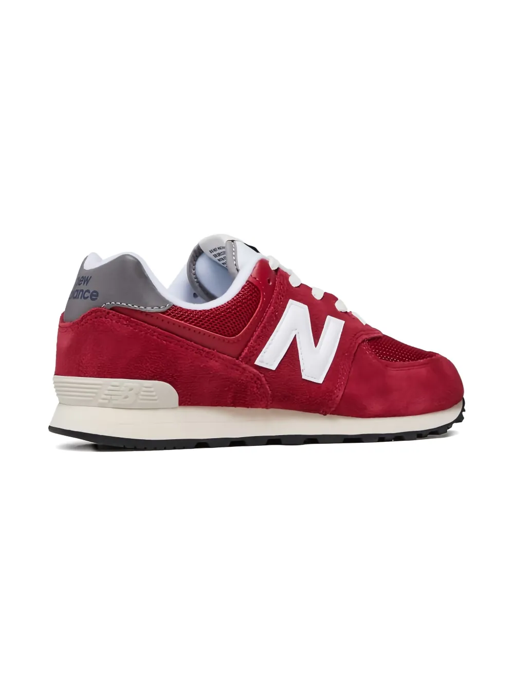 New Balance Kids 574 "Crimson" sneakers Red