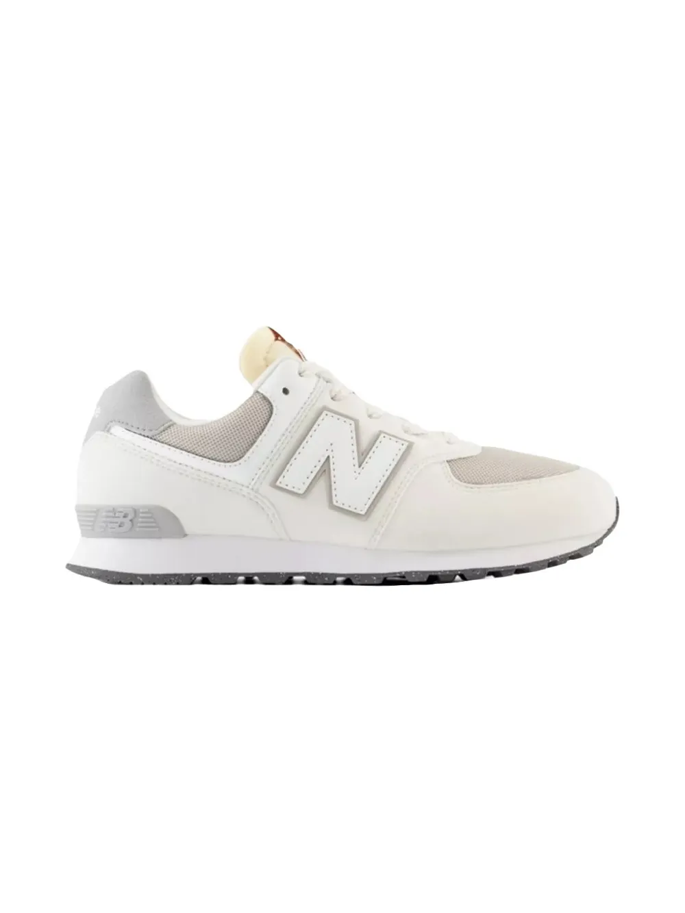 New Balance Kids 574 "Sea Salt White" sneakers Grey
