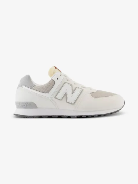 New Balance Kids 574 "Sea Salt/White" sneakers