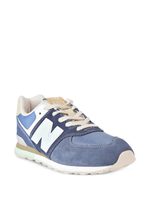 New Balance кроссовки 574 Navy Mint