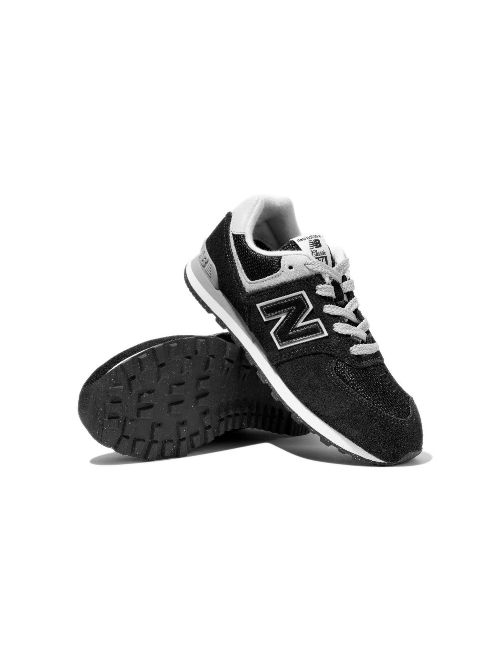 New Balance Kids 574 GS "Core Pack - Black White"