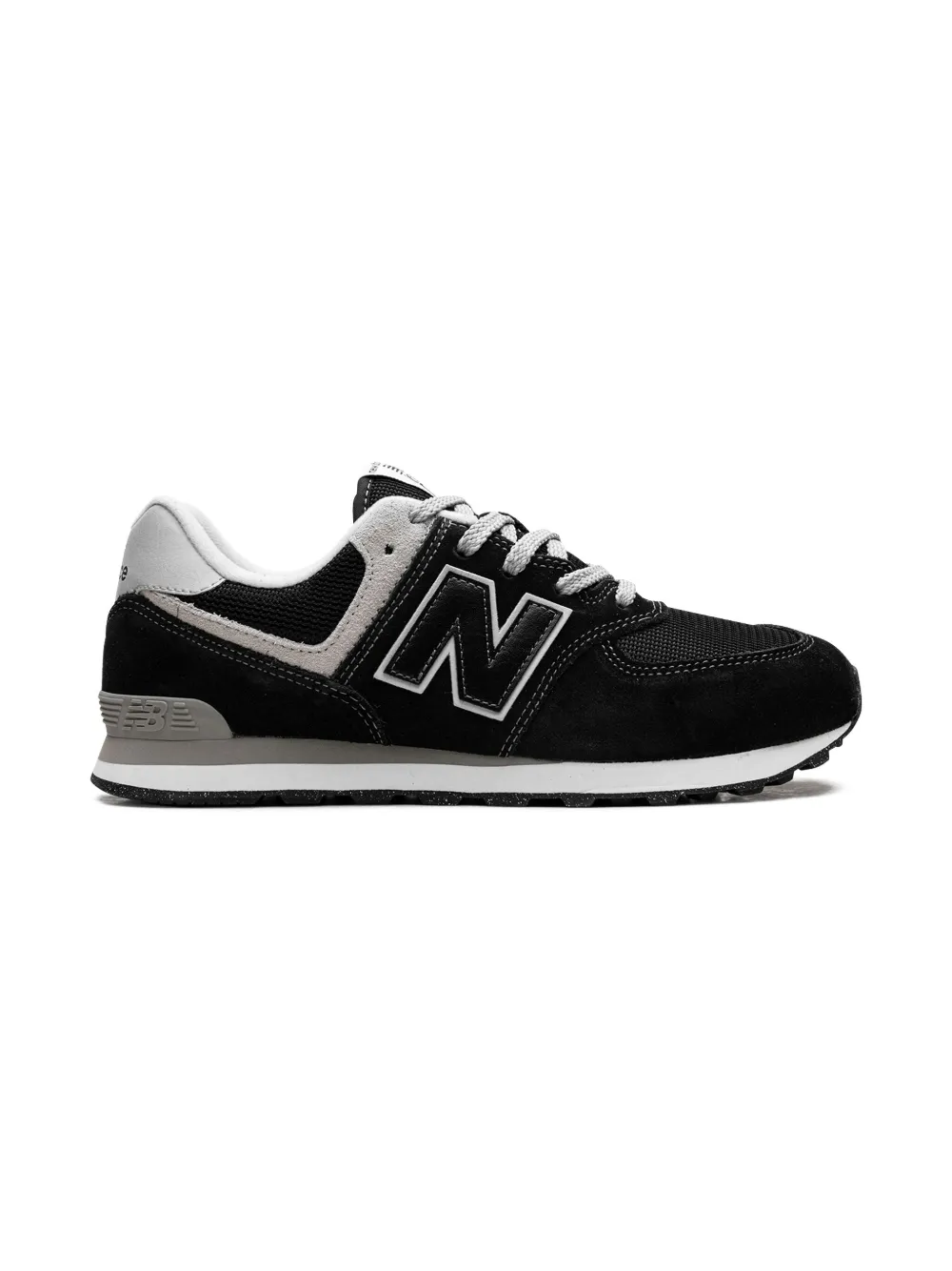 New Balance Kids 574 Core leren sneakers Zwart