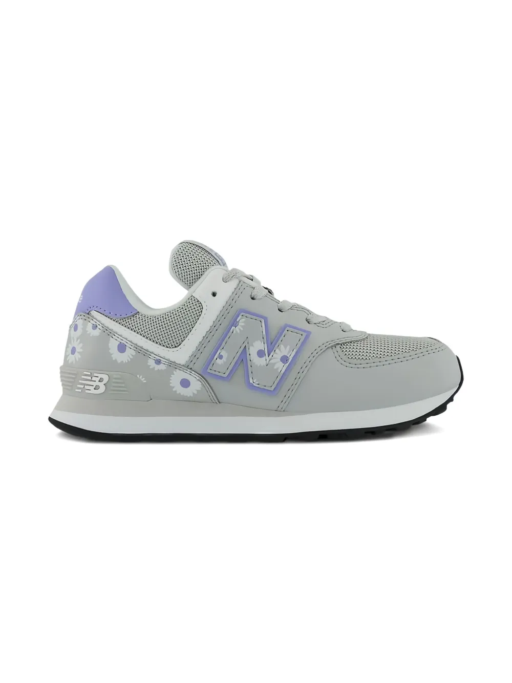 New Balance Kids 574 "Floral Summer Fog" sneakers Grey