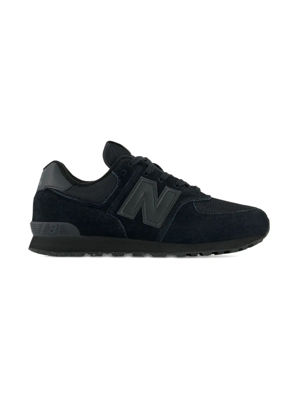 New Balance Kids 574 lace-up sneakers Zwart