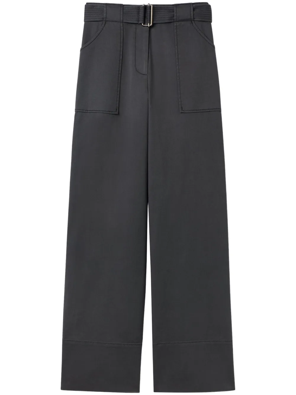 cotton canvas trousers