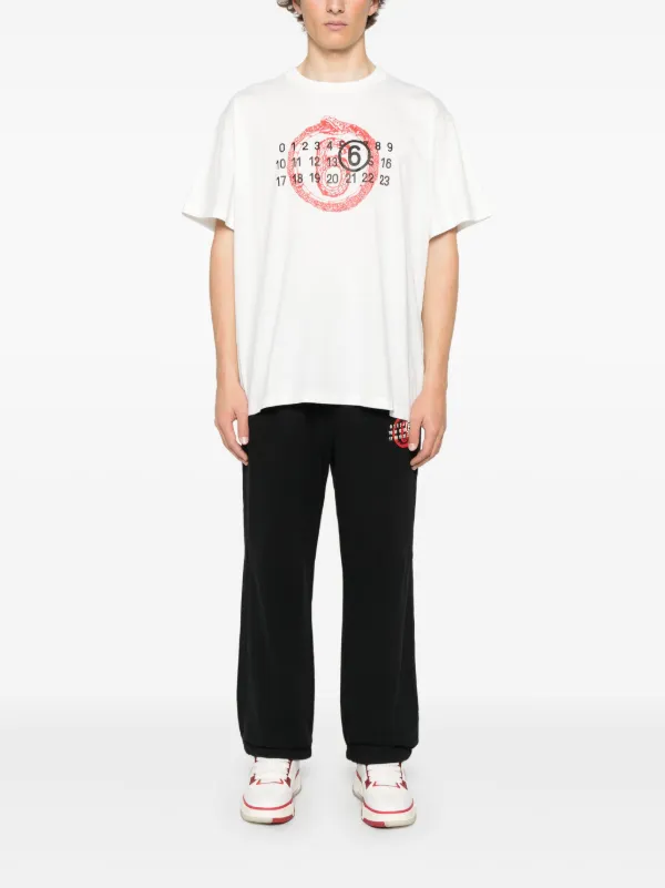 MM6 Maison Margiela Year Of The Snake T-shirt | White | FARFETCH