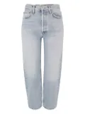 AGOLDE 90's cropped straight-leg jeans - Blue