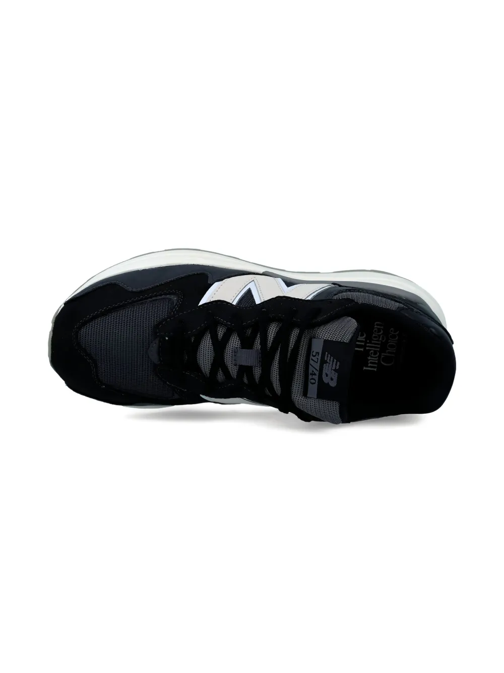 New Balance Kids 5740 leather trainers Black