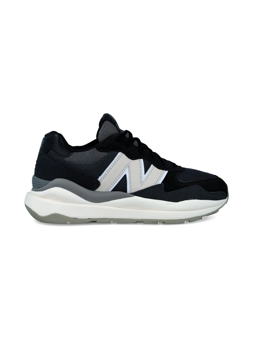 New Balance Kids 5740 leather trainers Black