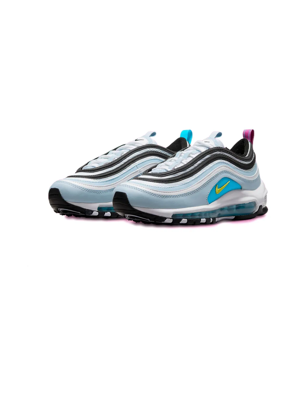Nike Air Max 97 "blue Whisper Opti Yellow" Sneakers In Blue